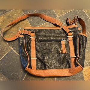Rosetti Black And Brown Purse